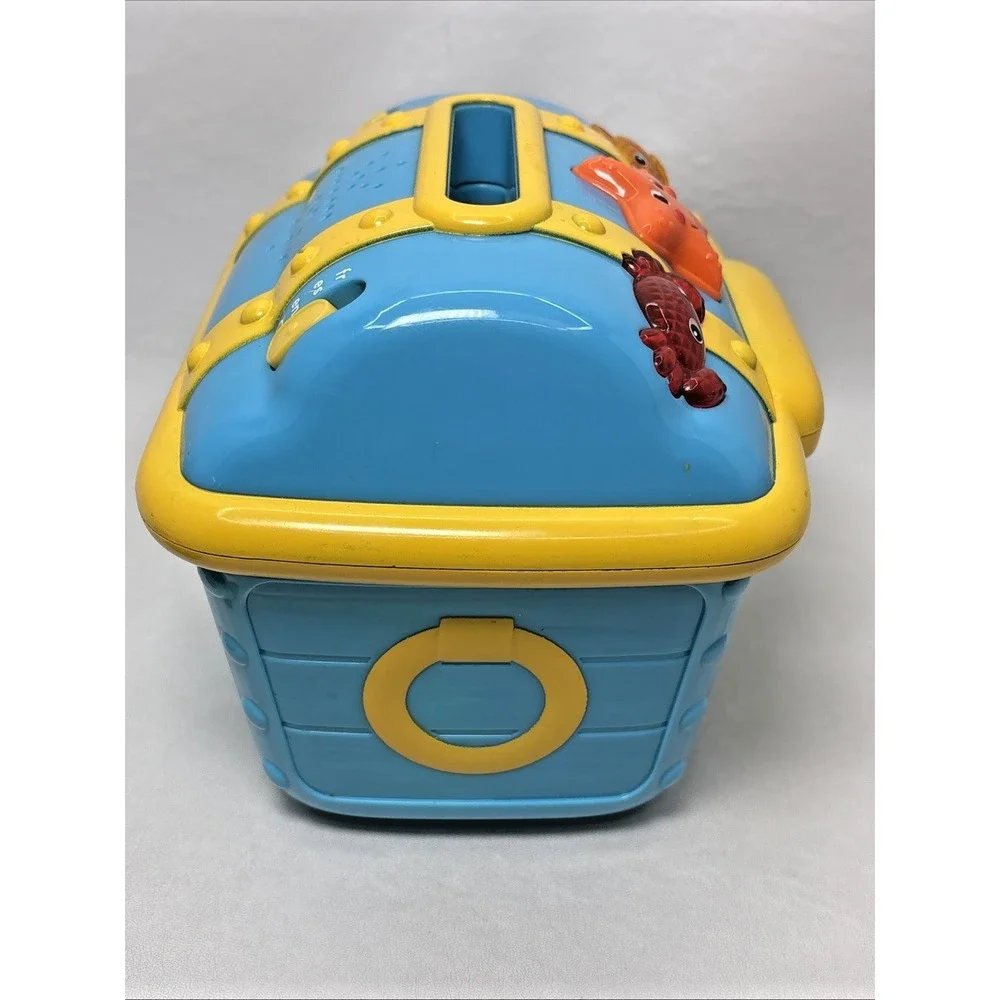 Baby Einstein Toy Count and Discover Treasure Chest‎ 9 Colored Coins Works